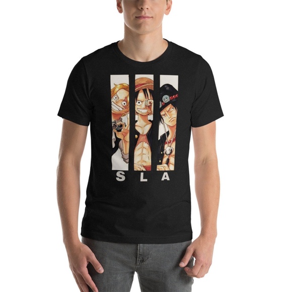 SLA Anime Unisex t-shirt, One Piece Shirt, Monkey D. Luffy Shirt, Luffy Fan - Picture 2 of 8